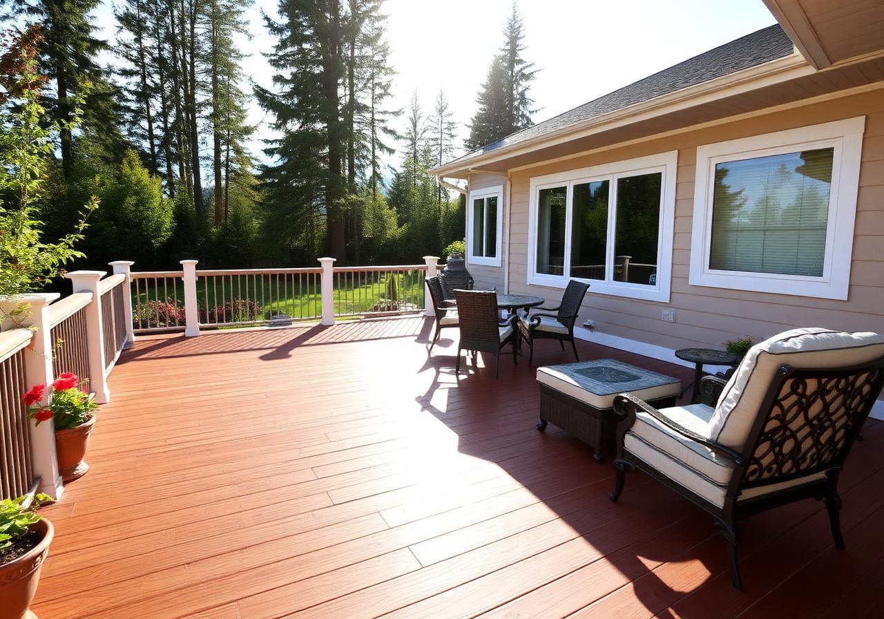 Residential deck cleaning Kelowna